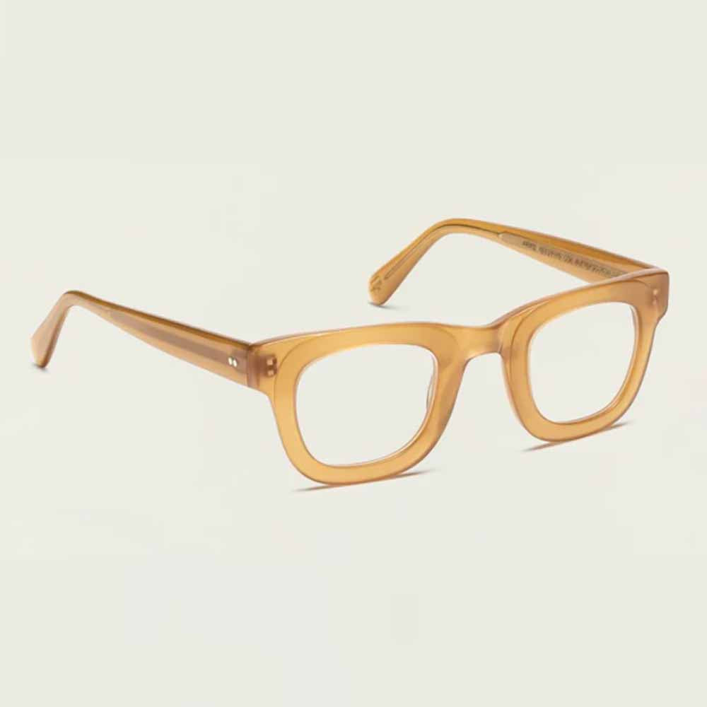 Lunettes de vue carrées rétro fines et iconiques de la marque new-yorkaise moscot